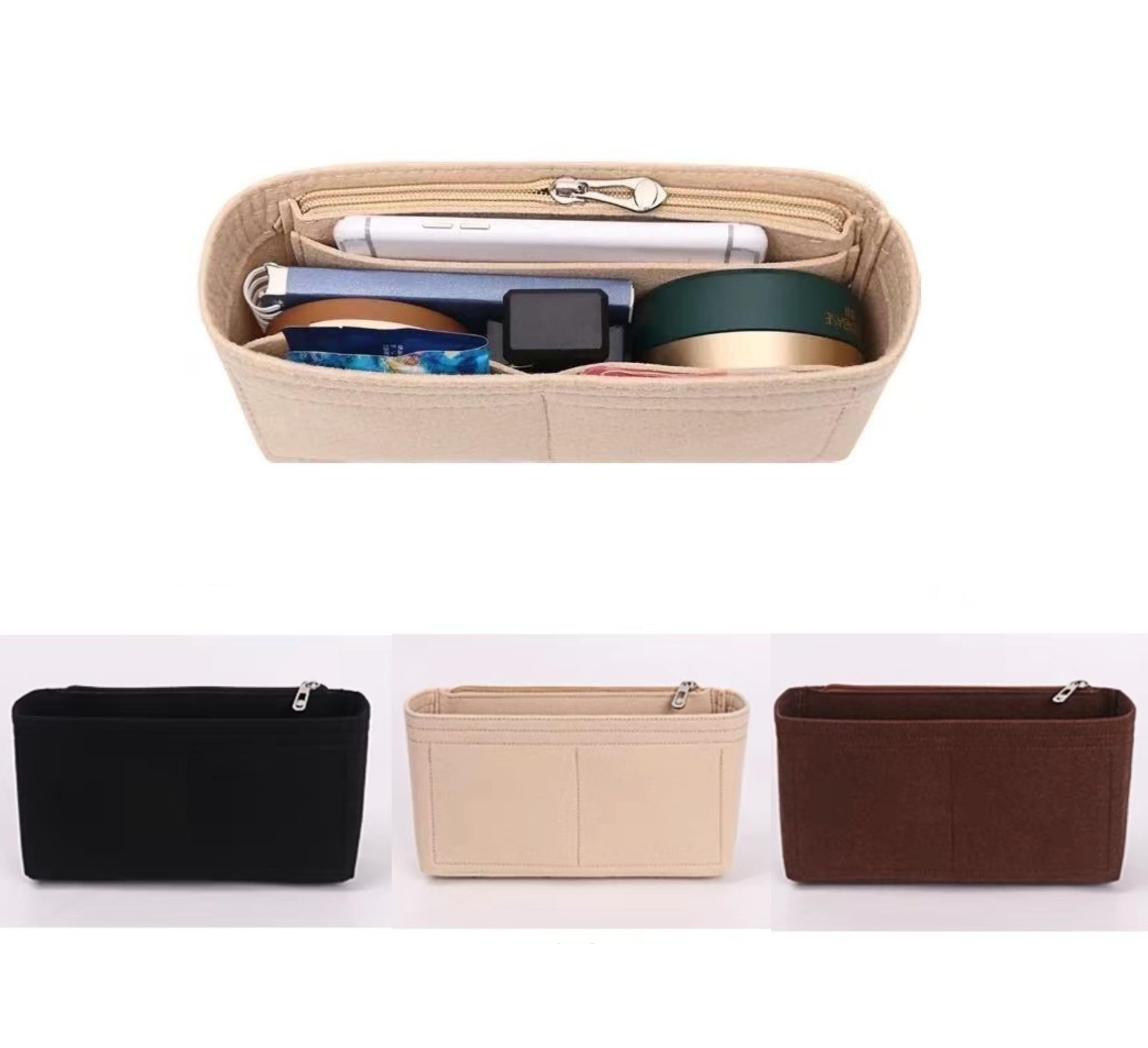 Amazon.com: Xoppia Bag Organizer compatible with LV Baggy. Felt